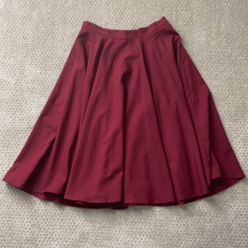 High Waist Midi Skirt